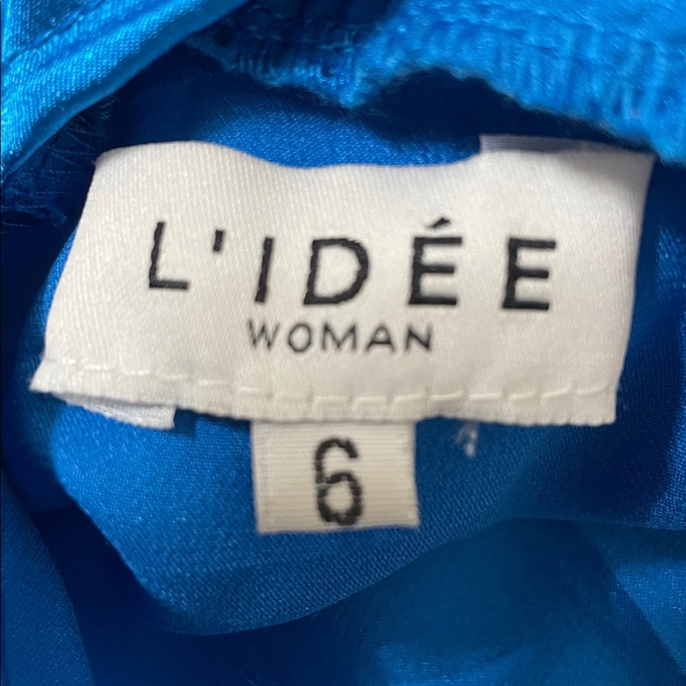 L’IDEE Costes Mini Dress in Moroccan Blue size 6‎ - Picture 9 of 10